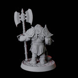 Rhino Folk Palace Guard Miniature for Dungeons and Dragons, Pathfinder or other TTRPGs