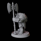 Rhino Folk Palace Guard Miniature for Dungeons and Dragons, Pathfinder or other TTRPGs