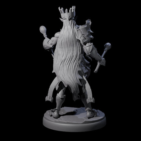 Rhythmic Dark Elf Drummer B Miniature for Dungeons and Dragons, Pathfinder or other TTRPGs