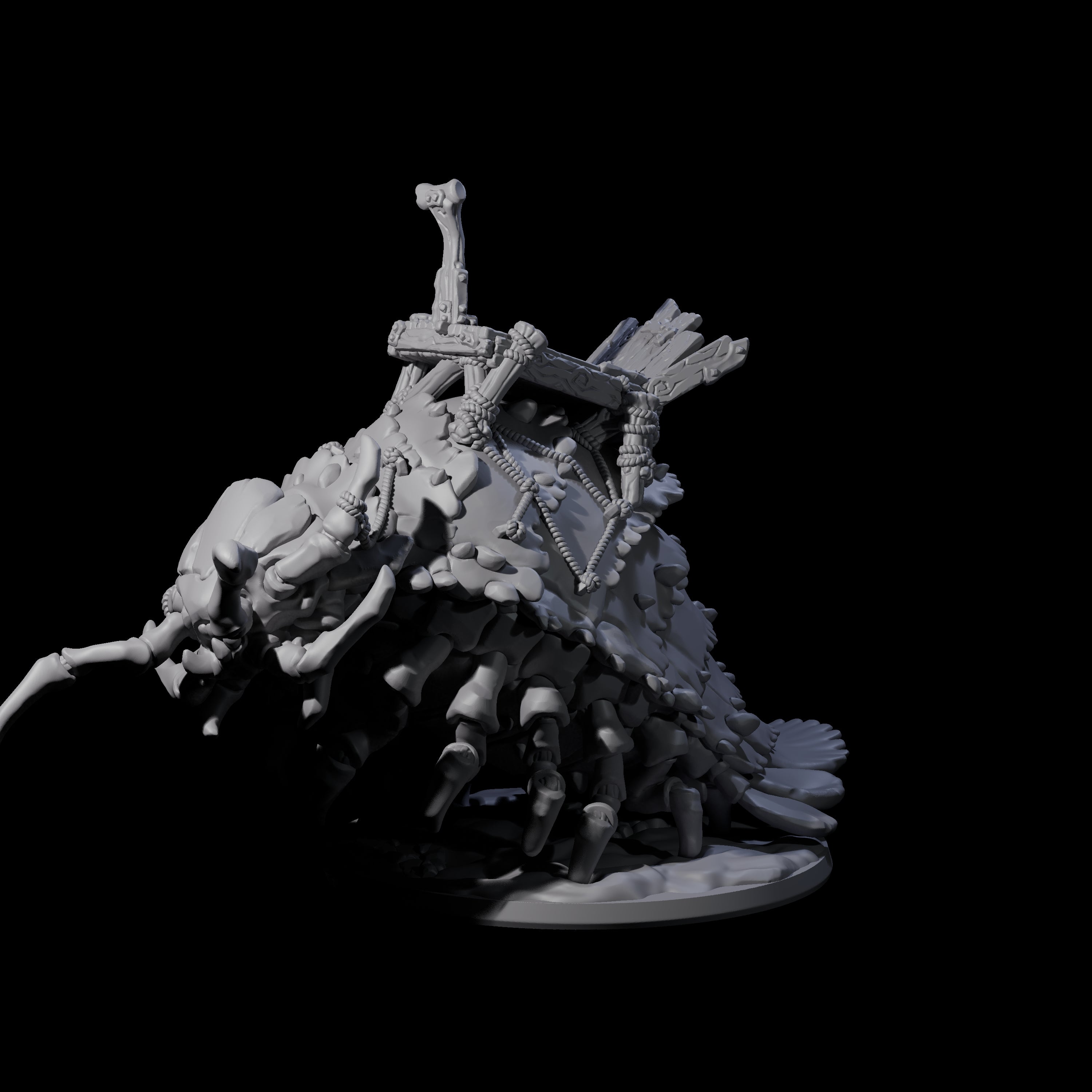 Ridable Insectiod Creature Miniature for Dungeons and Dragons, Pathfinder or other TTRPGs