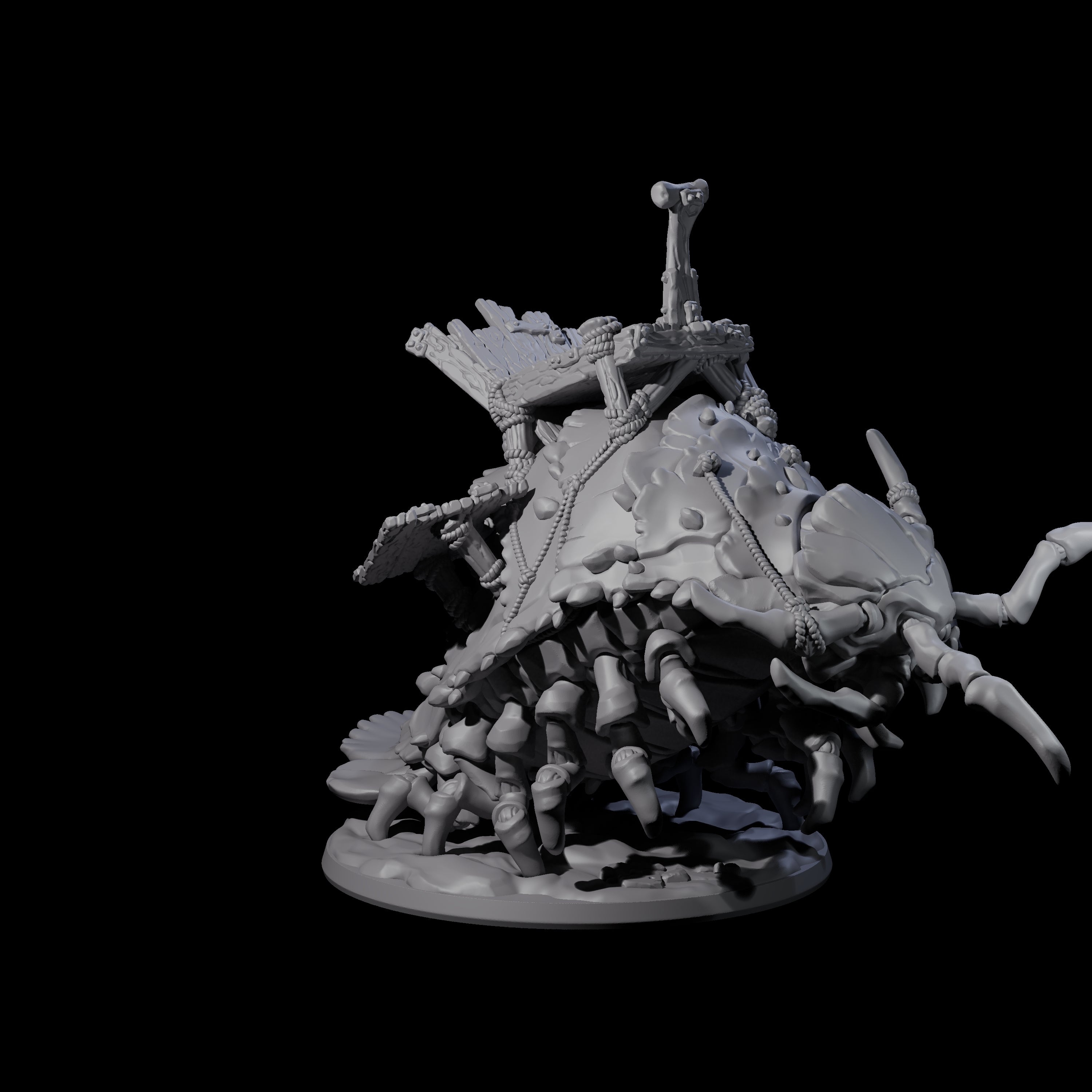 Ridable Insectiod Creature Miniature for Dungeons and Dragons, Pathfinder or other TTRPGs