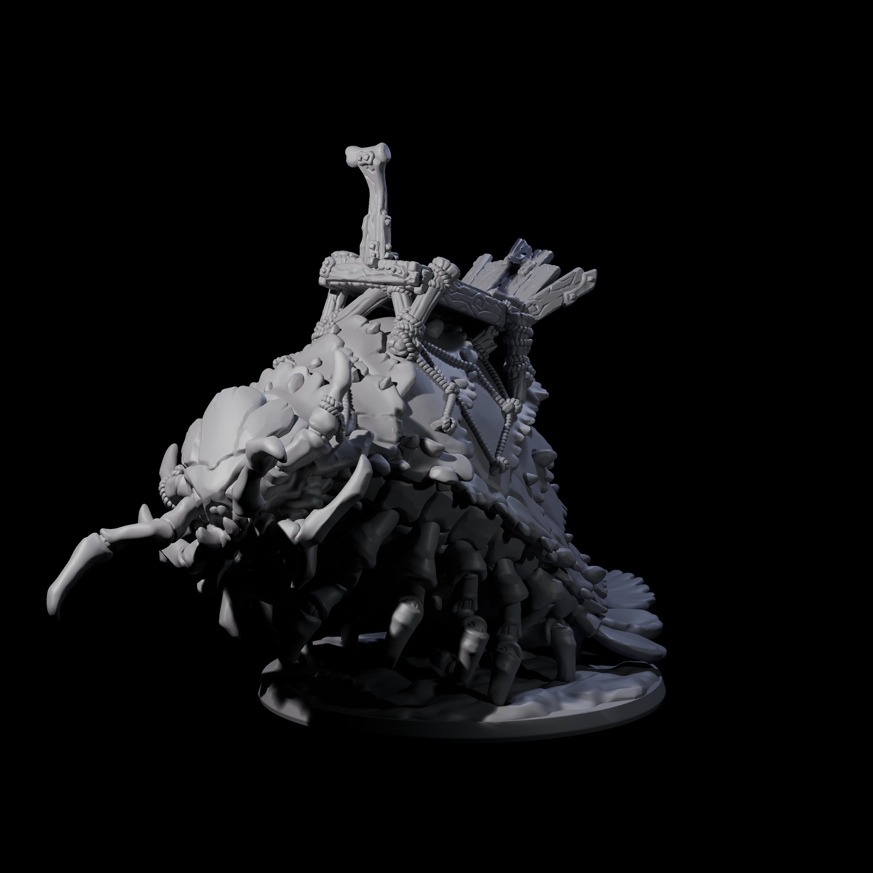 Ridable Insectiod Creature Miniature for Dungeons and Dragons, Pathfinder or other TTRPGs