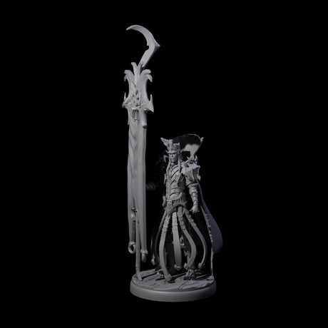 Righteous Banner Knight Miniature for Dungeons and Dragons, Pathfinder or other TTRPGs