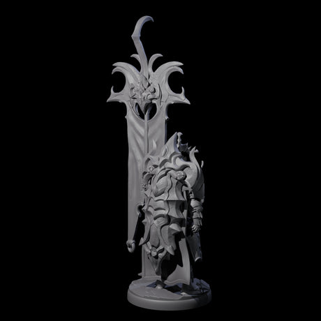 Righteous Banner Sentinel Miniature for Dungeons and Dragons, Pathfinder or other TTRPGs