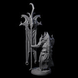 Righteous Banner Sentinel Miniature for Dungeons and Dragons, Pathfinder or other TTRPGs
