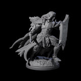 Righteous Elf Paladin Miniature for Dungeons and Dragons, Pathfinder or other TTRPGs