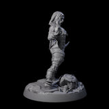 Righteous Mummy Sorcerer Miniature for Dungeons and Dragons, Pathfinder or other TTRPGs