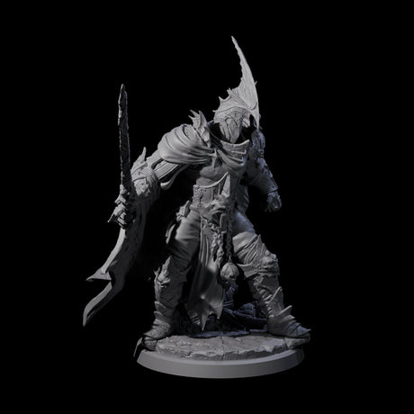 Risen Death Knight A Miniature for Dungeons and Dragons, Pathfinder or other TTRPGs