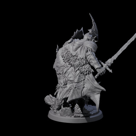 Risen Death Knight A Miniature for Dungeons and Dragons, Pathfinder or other TTRPGs