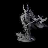 Risen Death Knight B Miniature for Dungeons and Dragons, Pathfinder or other TTRPGs
