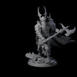 Risen Death Knight B Miniature for Dungeons and Dragons, Pathfinder or other TTRPGs