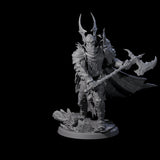 Risen Death Knight B Miniature for Dungeons and Dragons, Pathfinder or other TTRPGs