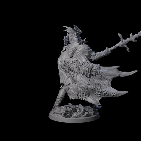 Risen Death Knight C Miniature for Dungeons and Dragons, Pathfinder or other TTRPGs