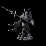 Risen Death Knight C Miniature for Dungeons and Dragons, Pathfinder or other TTRPGs
