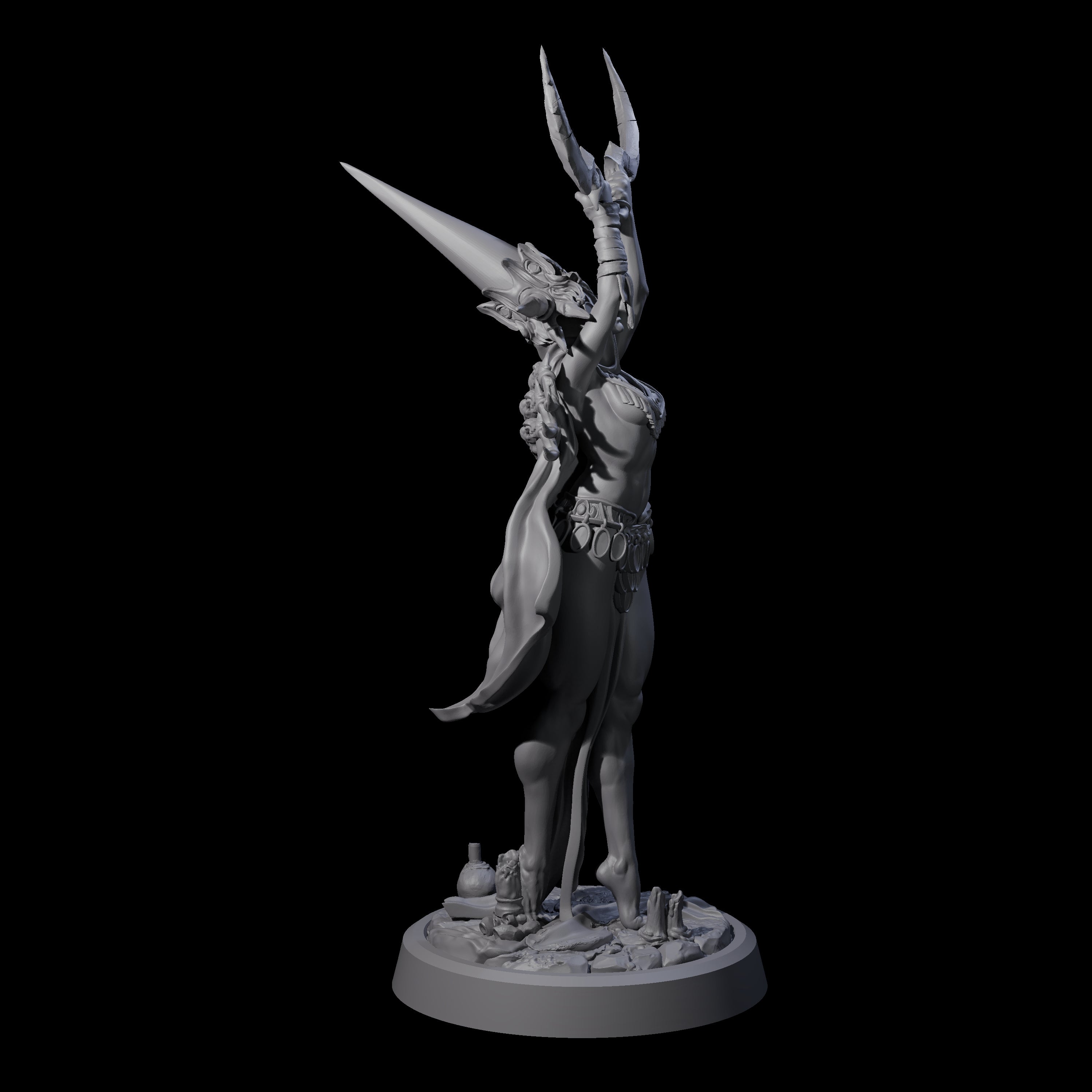 Ritualistic Cultist A Miniature for Dungeons and Dragons, Pathfinder or other TTRPGs