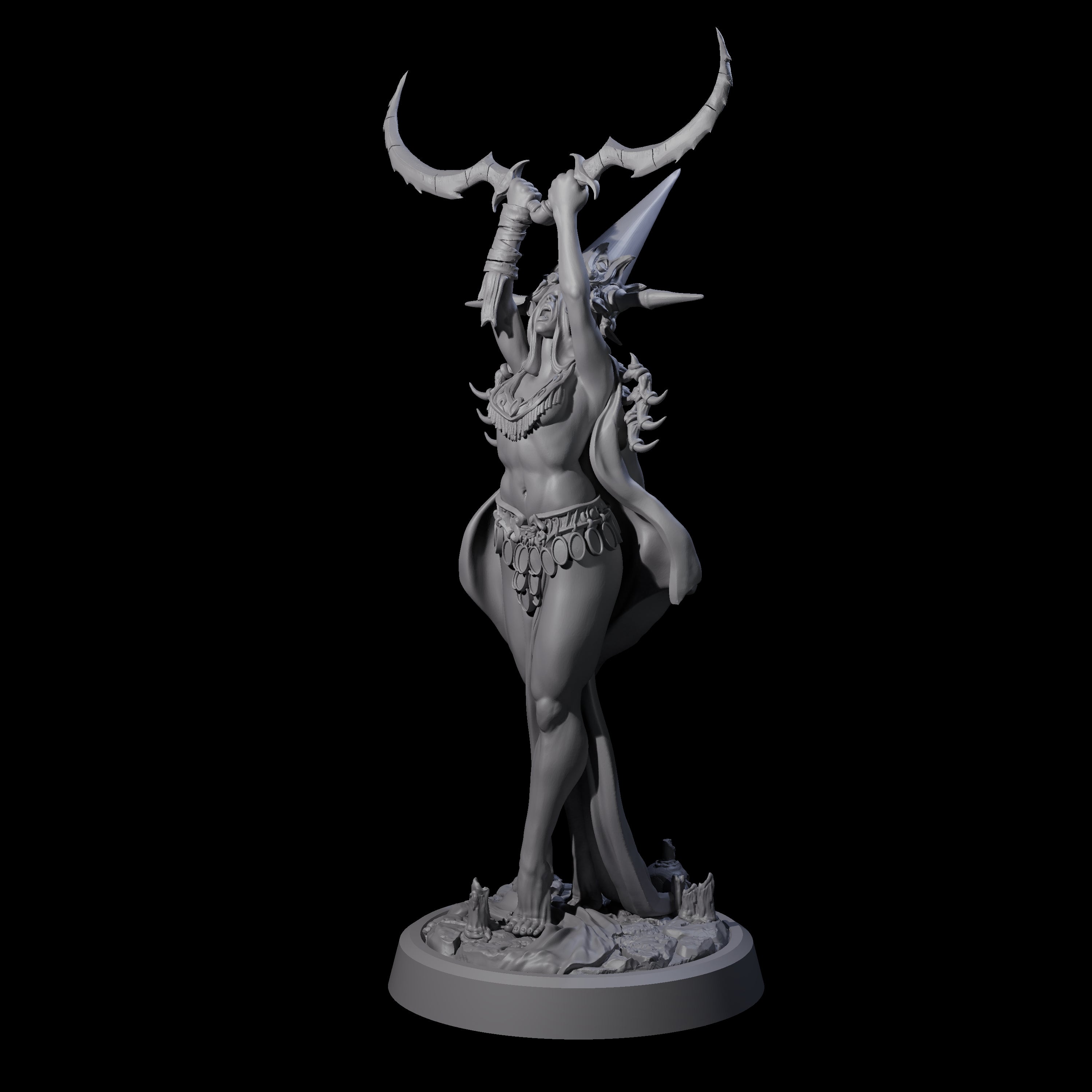 Ritualistic Cultist A Miniature for Dungeons and Dragons, Pathfinder or other TTRPGs