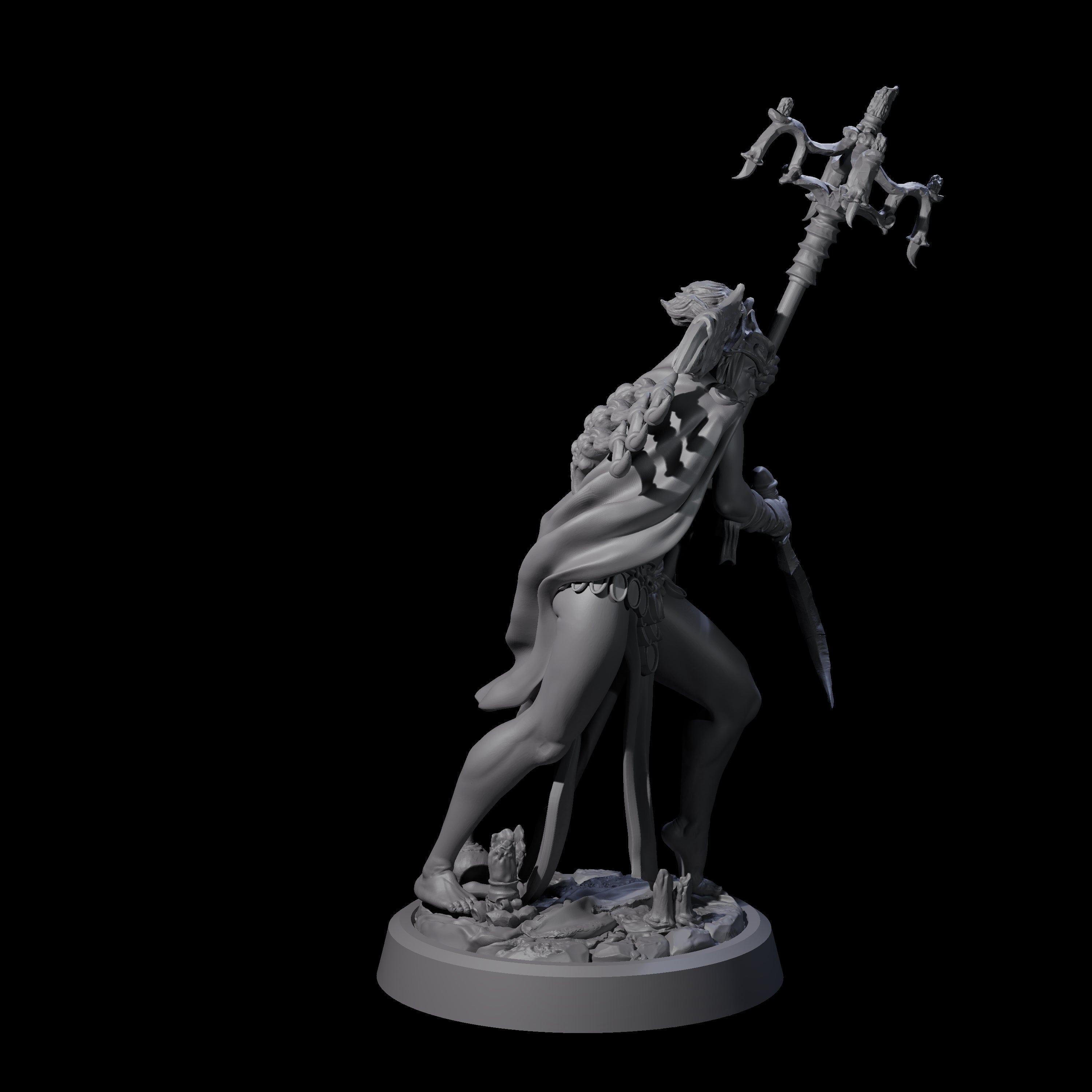 Ritualistic Cultist D Miniature for Dungeons and Dragons, Pathfinder or other TTRPGs