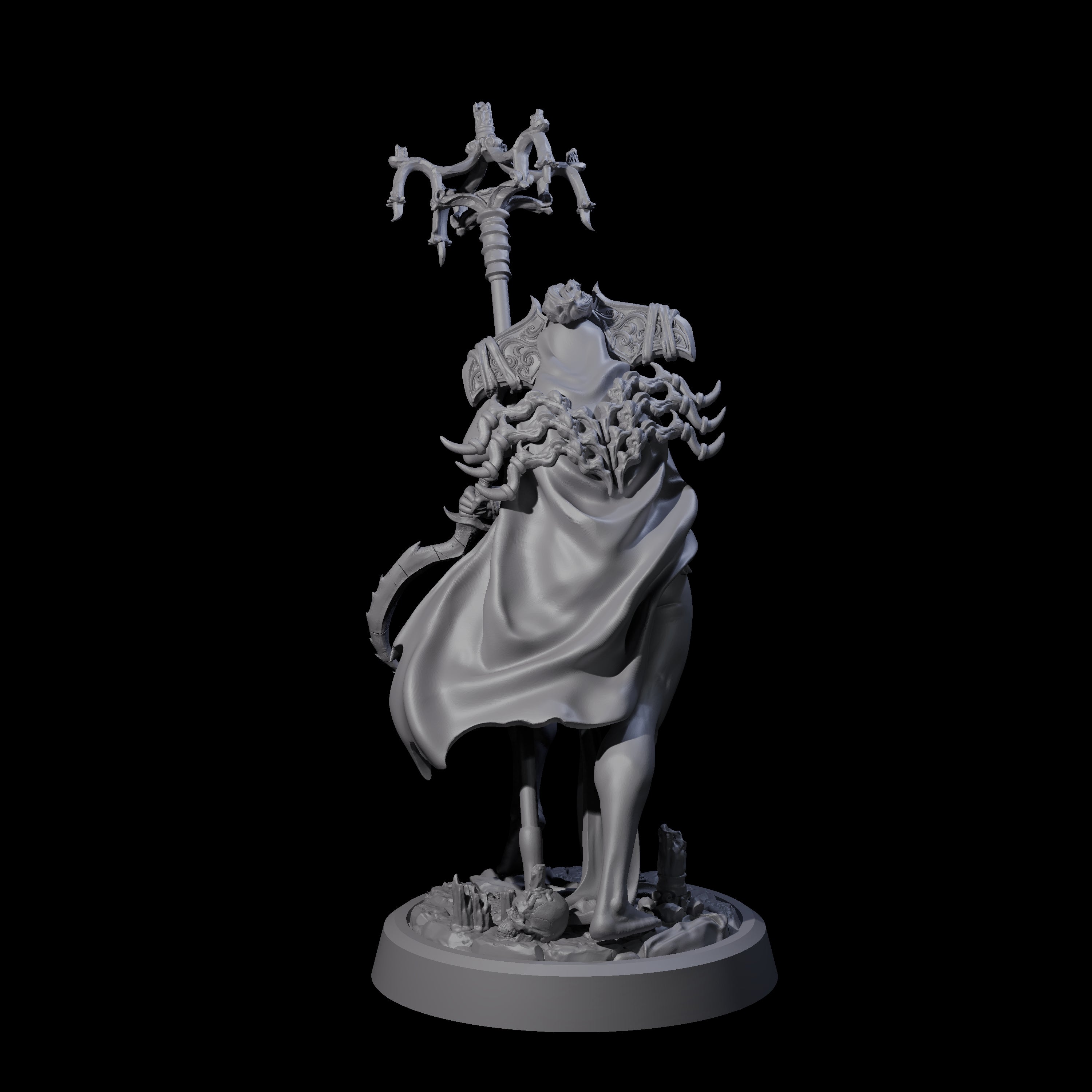 Ritualistic Cultist D Miniature for Dungeons and Dragons, Pathfinder or other TTRPGs