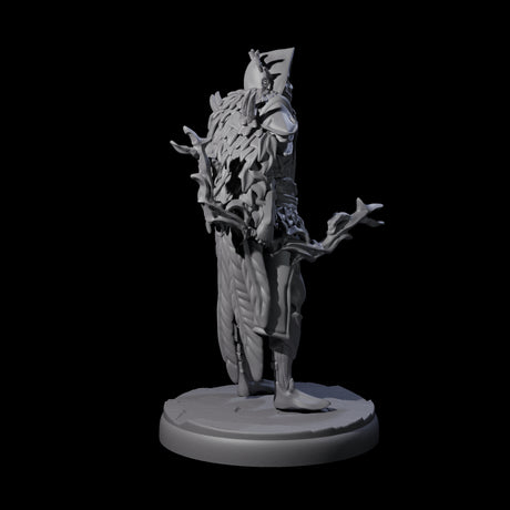 Roaming Dark Elf Ranger A Miniature for Dungeons and Dragons, Pathfinder or other TTRPGs