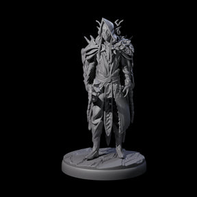 Roaming Dark Elf Ranger A Miniature for Dungeons and Dragons, Pathfinder or other TTRPGs