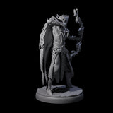 Roaming Dark Elf Ranger B Miniature for Dungeons and Dragons, Pathfinder or other TTRPGs
