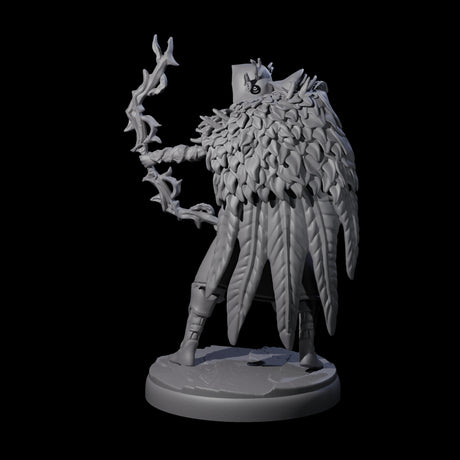 Roaming Dark Elf Ranger B Miniature for Dungeons and Dragons, Pathfinder or other TTRPGs