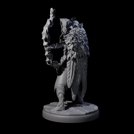 Roaming Dark Elf Ranger B Miniature for Dungeons and Dragons, Pathfinder or other TTRPGs