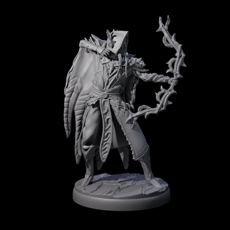 Roaming Dark Elf Ranger B Miniature for Dungeons and Dragons, Pathfinder or other TTRPGs