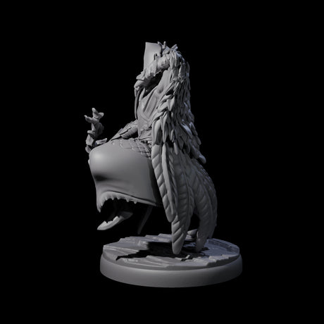 Roaming Dark Elf Ranger C Miniature for Dungeons and Dragons, Pathfinder or other TTRPGs