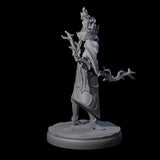 Roaming Dark Elf Ranger D Miniature for Dungeons and Dragons, Pathfinder or other TTRPGs