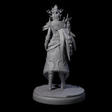 Roaming Dark Elf Ranger D Miniature for Dungeons and Dragons, Pathfinder or other TTRPGs