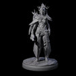 Roaming Dark Elf Ranger D Miniature for Dungeons and Dragons, Pathfinder or other TTRPGs