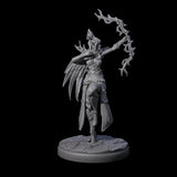 Roaming Dark Elf Ranger E Miniature for Dungeons and Dragons, Pathfinder or other TTRPGs