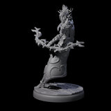 Roaming Dark Elf Ranger F Miniature for Dungeons and Dragons, Pathfinder or other TTRPGs
