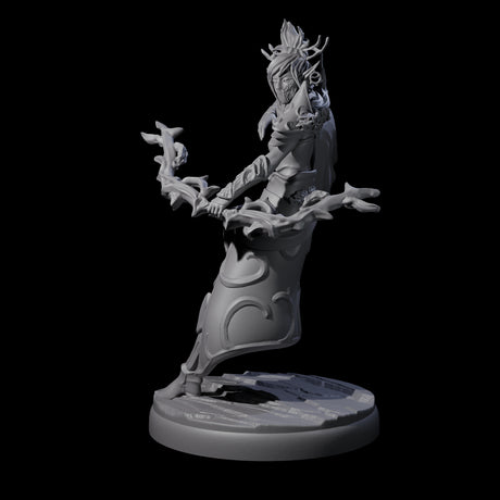 Roaming Dark Elf Ranger F Miniature for Dungeons and Dragons, Pathfinder or other TTRPGs