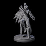 Roaming Dark Elf Ranger F Miniature for Dungeons and Dragons, Pathfinder or other TTRPGs