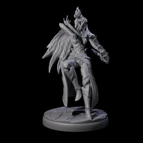 Roaming Dark Elf Ranger F Miniature for Dungeons and Dragons, Pathfinder or other TTRPGs