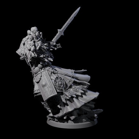 Roaming Darvakka C Miniature for Dungeons and Dragons, Pathfinder or other TTRPGs