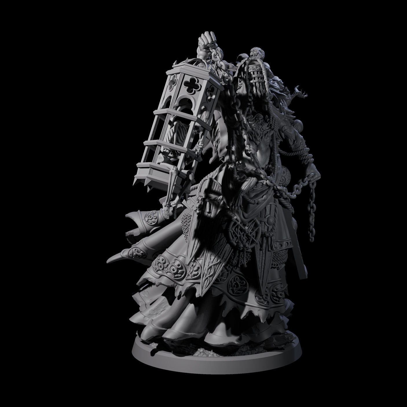 Roaming Darvakka D Miniature for Dungeons and Dragons, Pathfinder or other TTRPGs