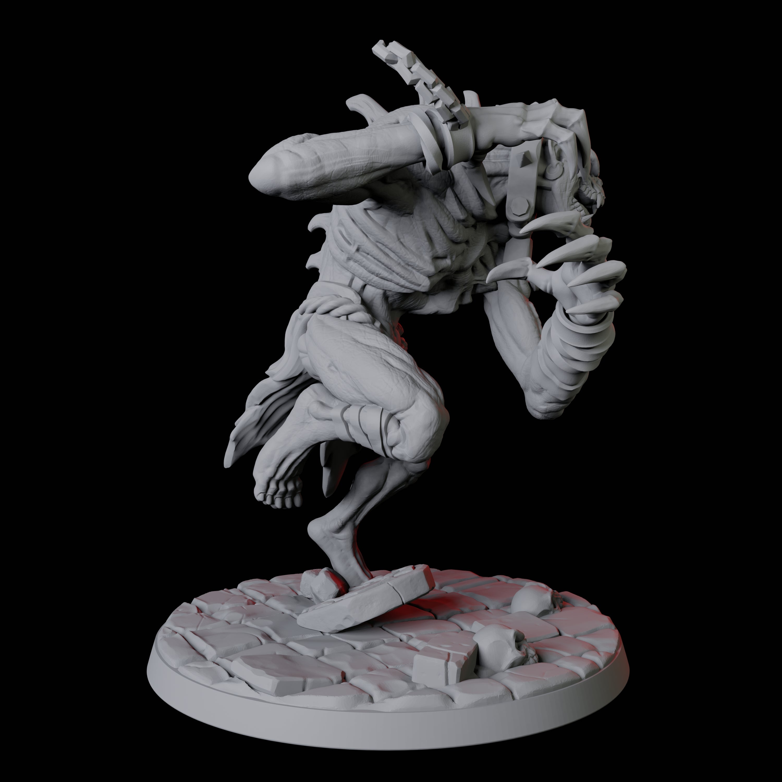 Roaming Ghast A Miniature for Dungeons and Dragons, Pathfinder or other TTRPGs