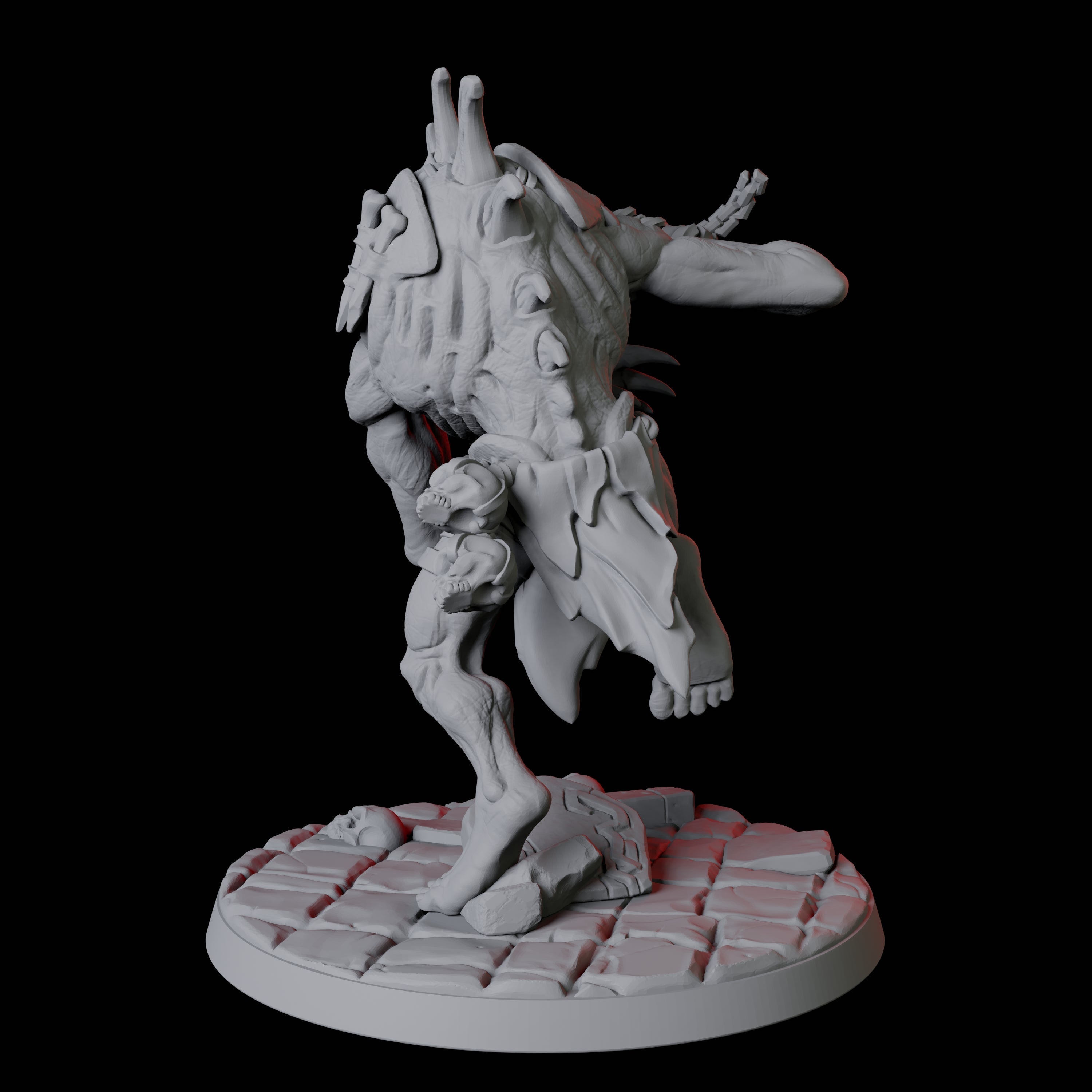 Roaming Ghast A Miniature for Dungeons and Dragons, Pathfinder or other TTRPGs