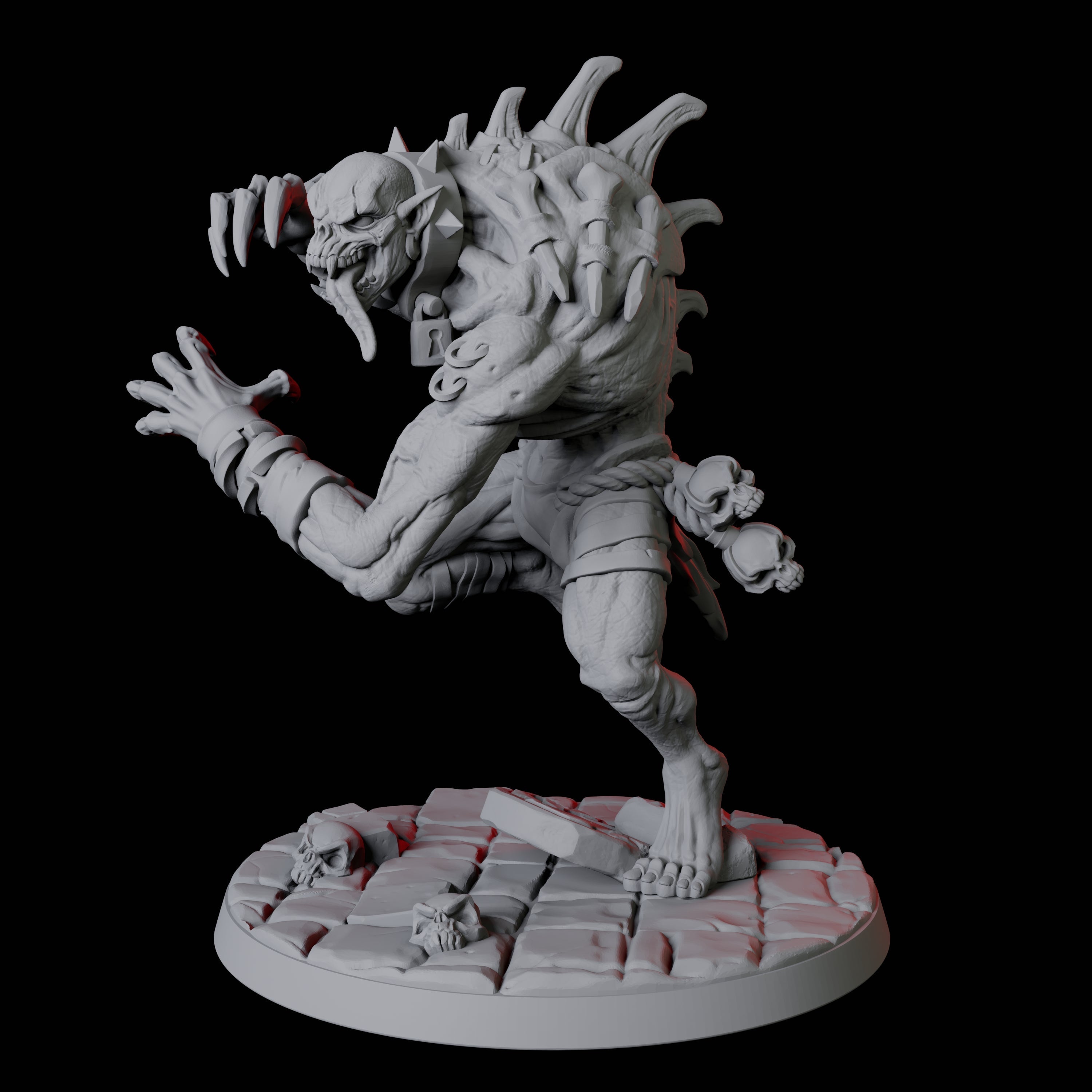 Roaming Ghast A Miniature for Dungeons and Dragons, Pathfinder or other TTRPGs