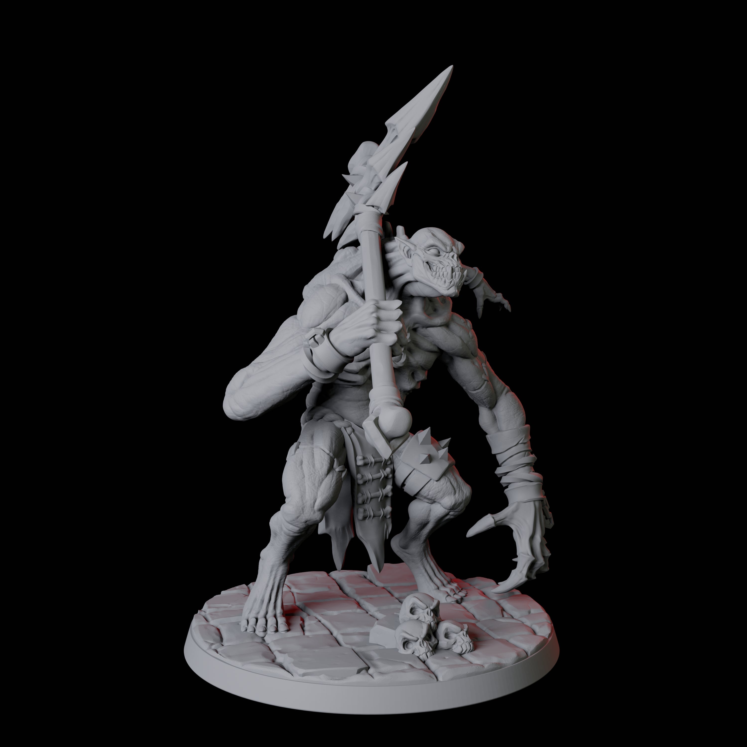 Roaming Ghast B Miniature for Dungeons and Dragons, Pathfinder or other TTRPGs