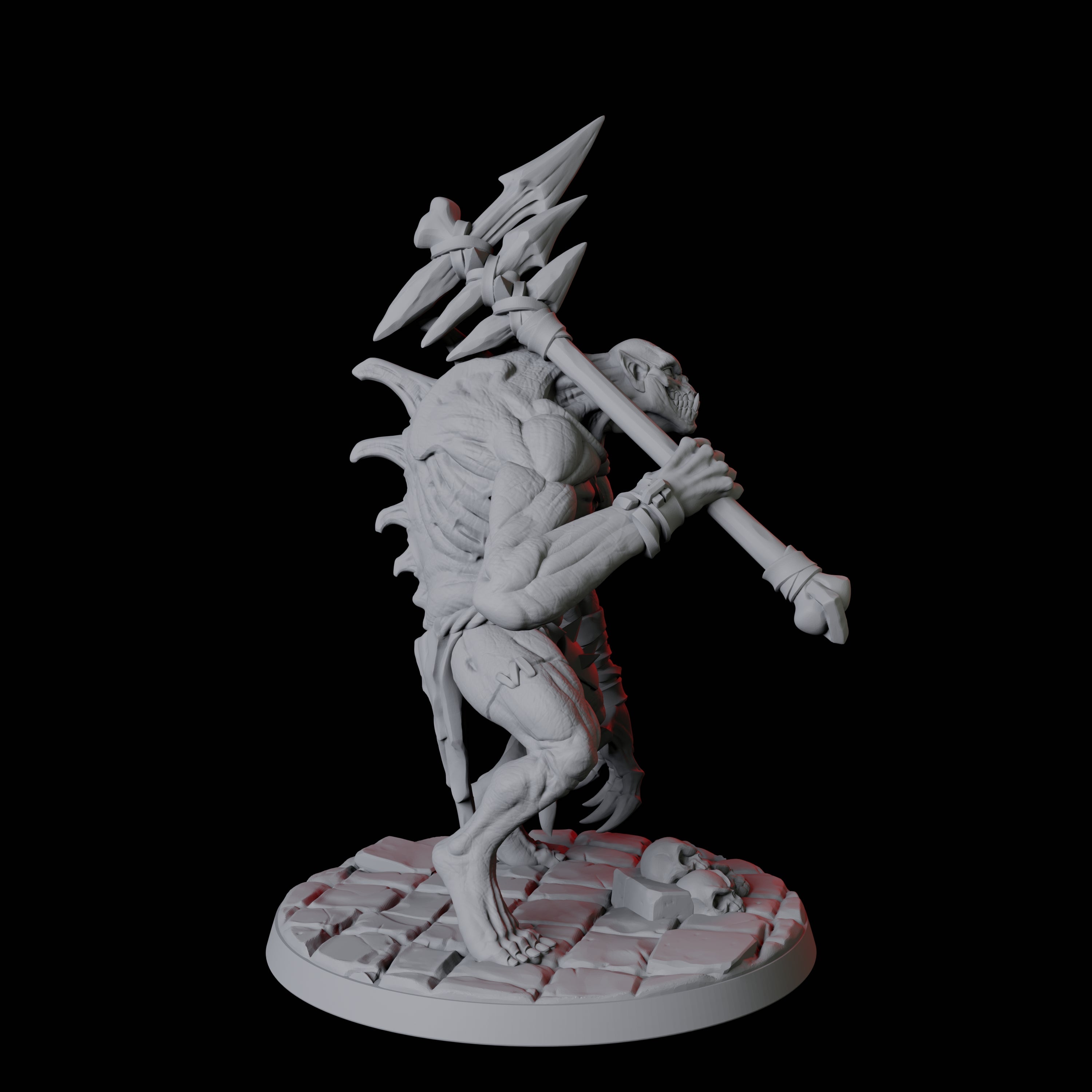 Roaming Ghast B Miniature for Dungeons and Dragons, Pathfinder or other TTRPGs