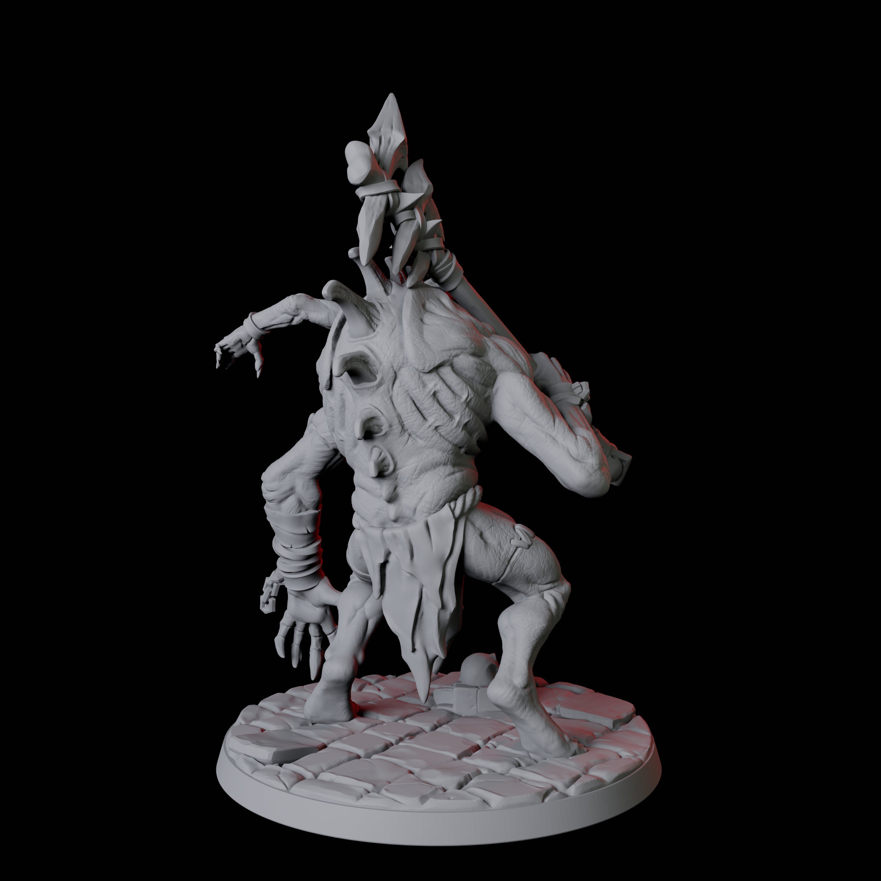 Roaming Ghast B Miniature for Dungeons and Dragons, Pathfinder or other TTRPGs