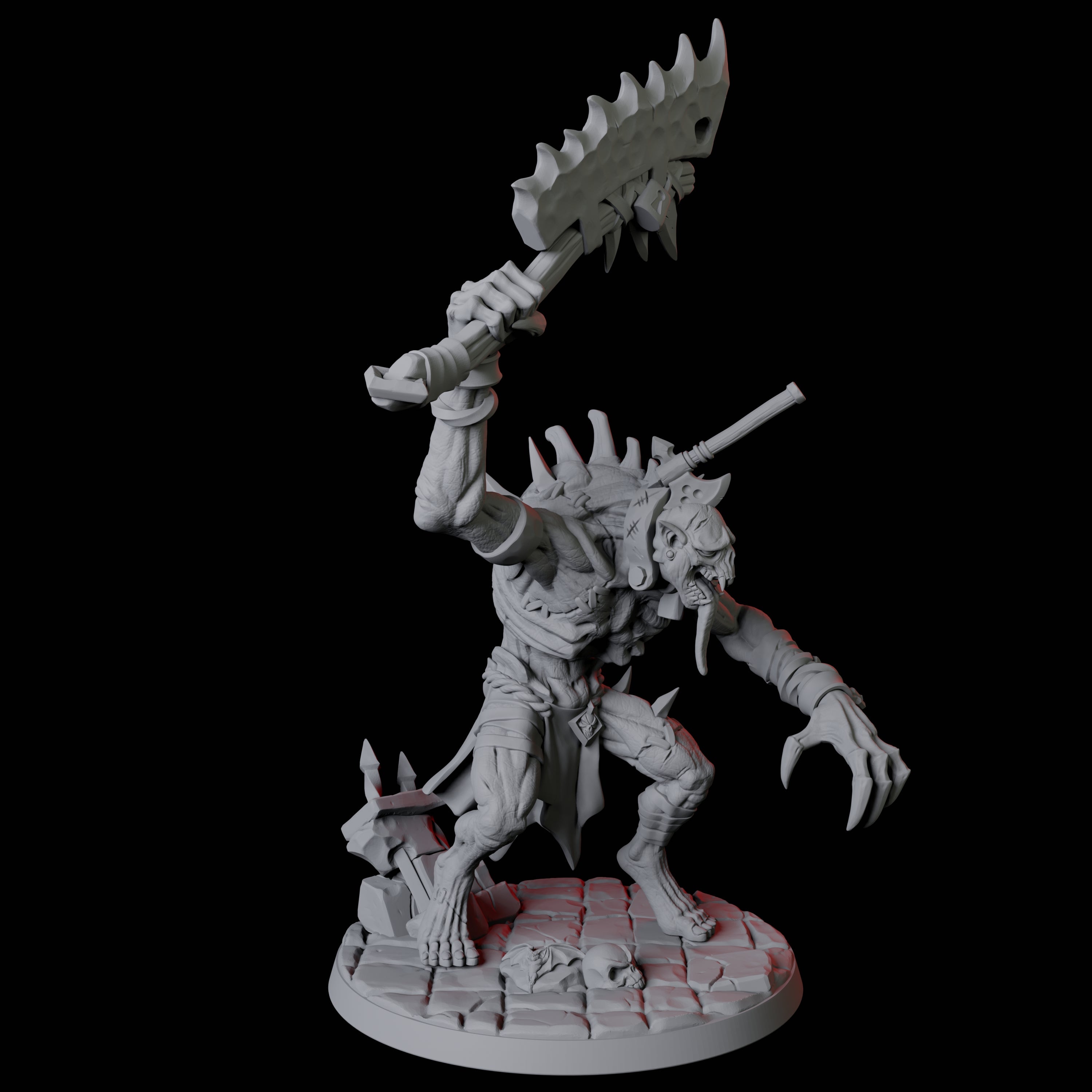 Roaming Ghast C Miniature for Dungeons and Dragons, Pathfinder or other TTRPGs