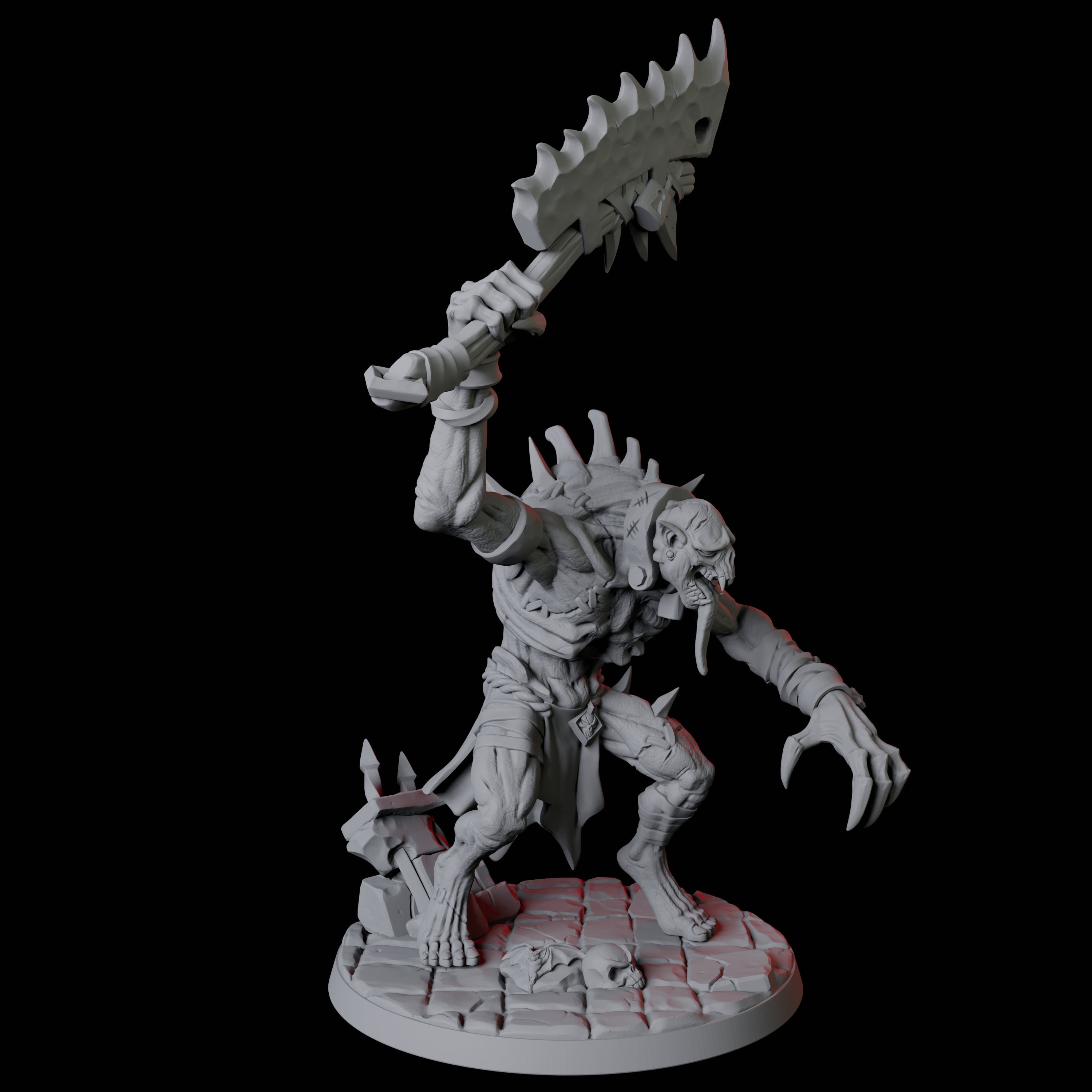Roaming Ghast C Miniature for Dungeons and Dragons, Pathfinder or other TTRPGs