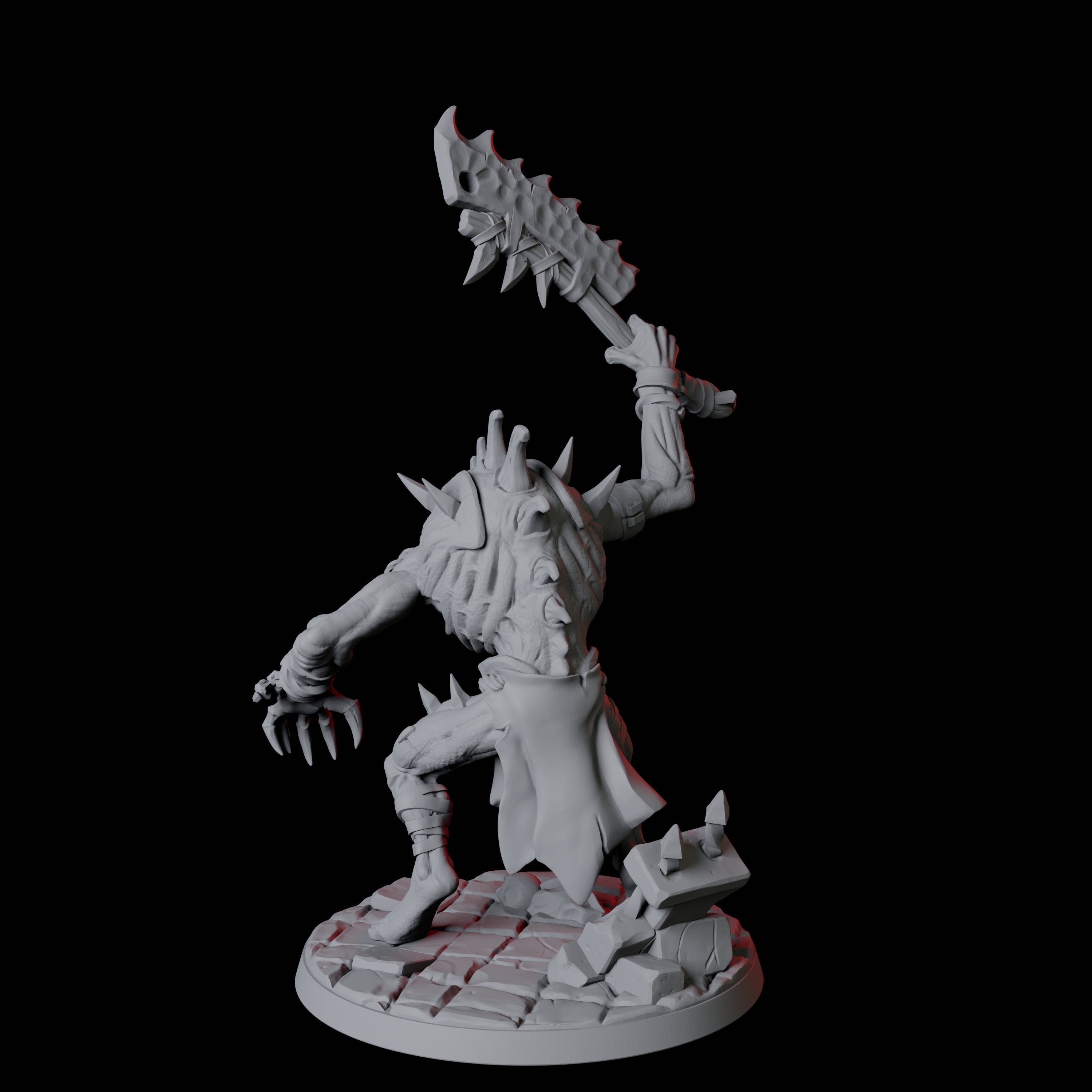 Roaming Ghast C Miniature for Dungeons and Dragons, Pathfinder or other TTRPGs