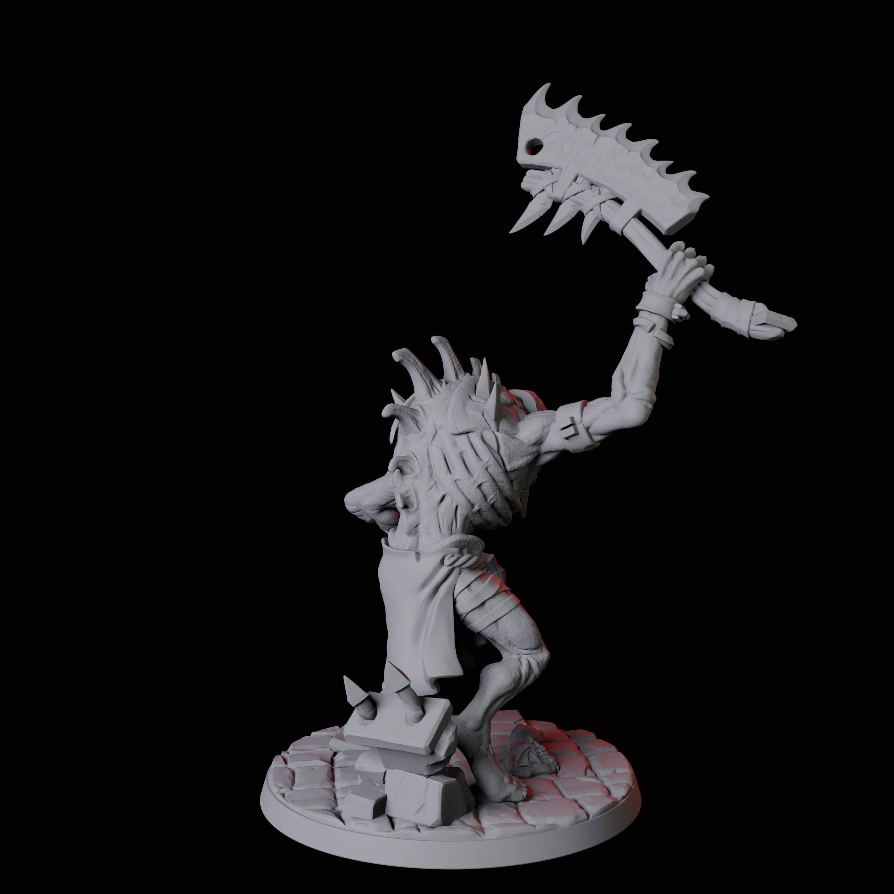 Roaming Ghast C Miniature for Dungeons and Dragons, Pathfinder or other TTRPGs