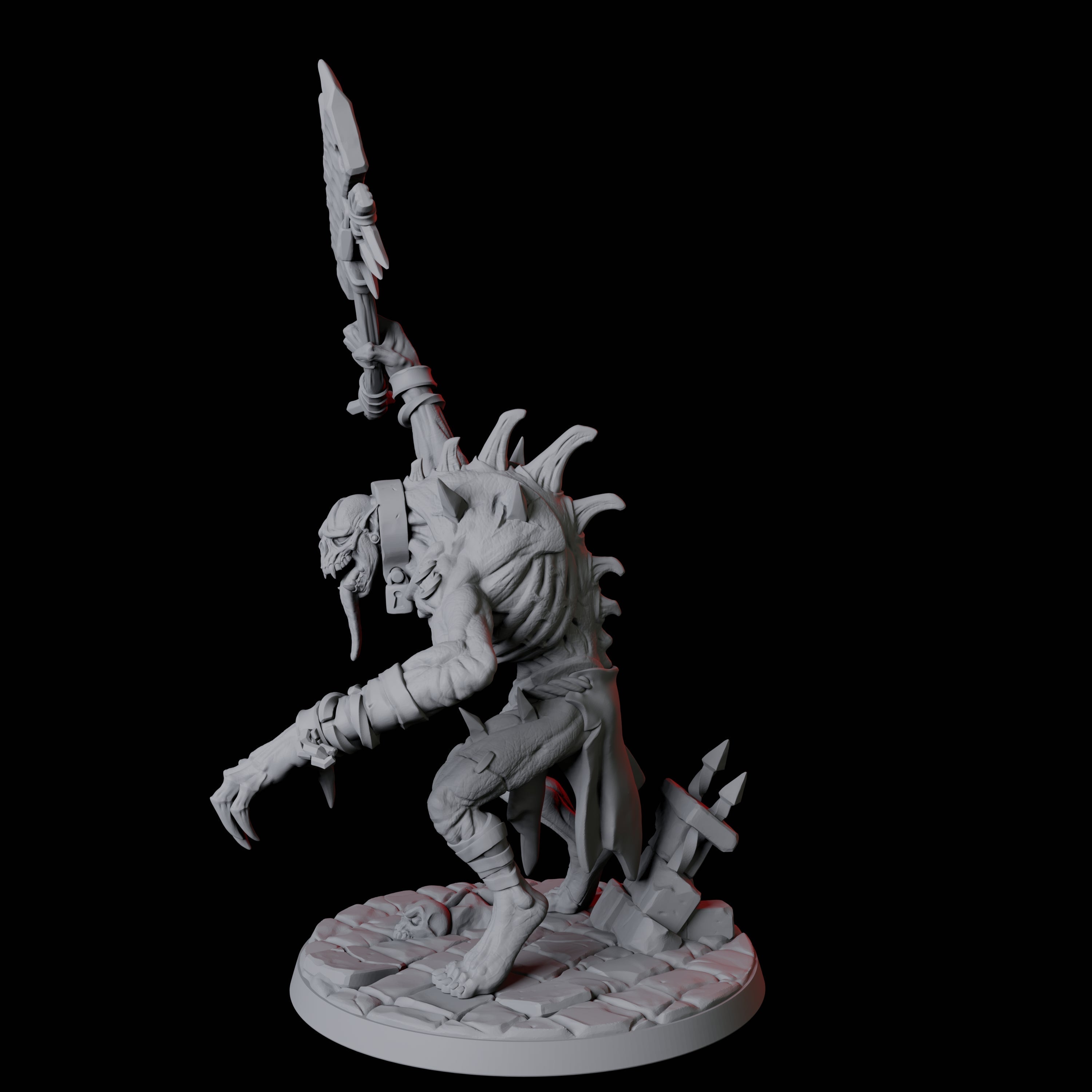 Roaming Ghast C Miniature for Dungeons and Dragons, Pathfinder or other TTRPGs